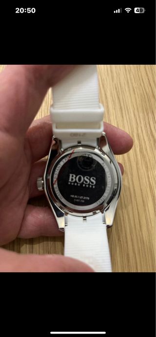 Reloj BOSS HUGO BOSS Plata y Blanco
