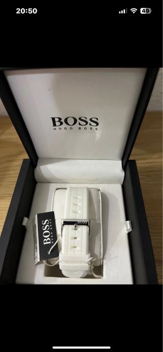 Reloj BOSS HUGO BOSS Plata y Blanco