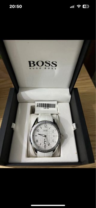 Reloj BOSS HUGO BOSS Plata y Blanco