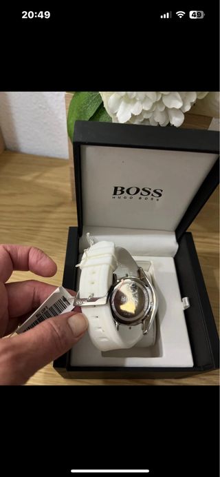 Reloj BOSS HUGO BOSS Plata y Blanco