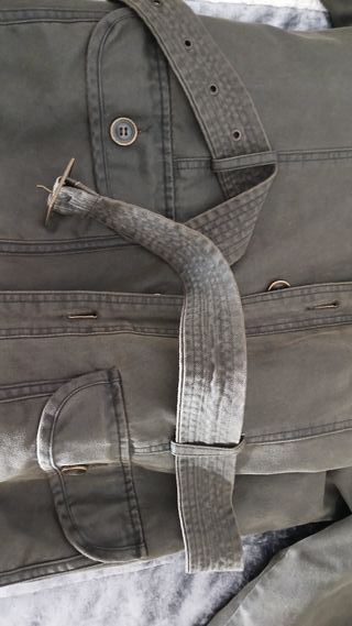 Chaqueta Spagnolo Talla M Verde Encerado