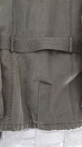 Chaqueta Spagnolo Talla M Verde Encerado