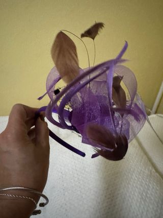 Lote Tocados diadema invitada boda