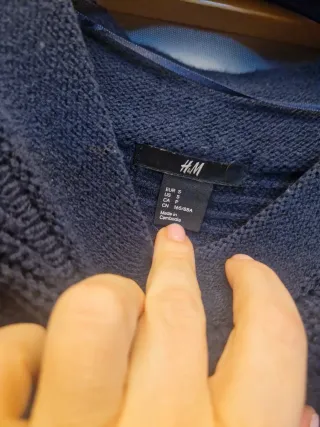 Jersey H&M Azul Talla Única
