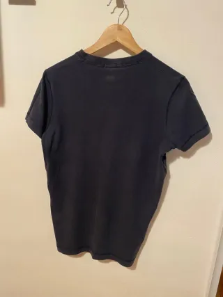 Camiseta Hollister talla S azul marino