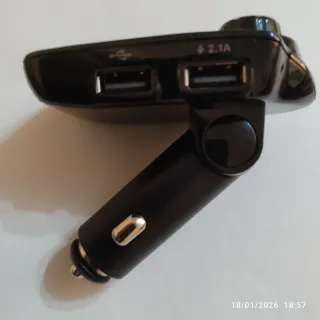 Transmisor FM Bluetooth 5.3,Manos Libres Reproduct