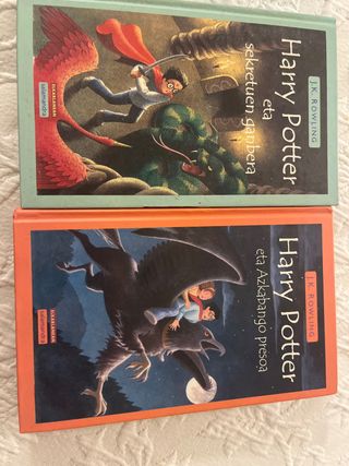 Harry Potter libros 2 y 3