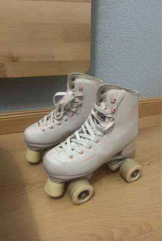 Patines 4 Ruedas Oxelo Blancos