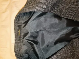 Americana Suits Inc Gris y Beige TOP