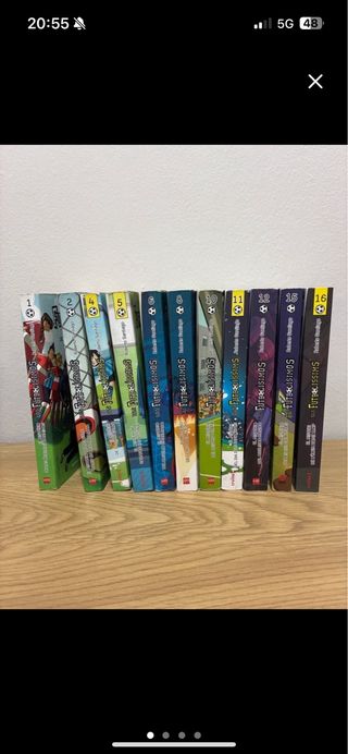 Libros futbolisimos 1,2,6,8 Castellano