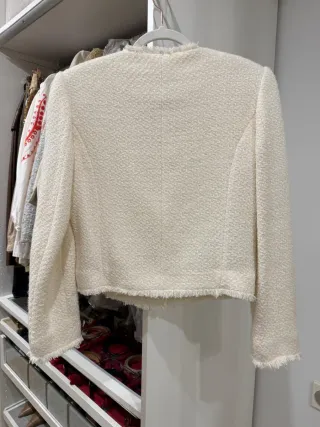 Chaqueta tweed Mango S