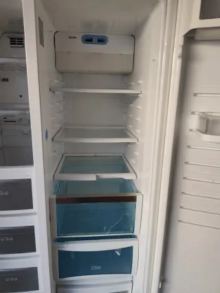 Nevera Americana LG Blanca