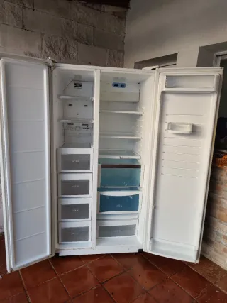 Nevera Americana LG Blanca