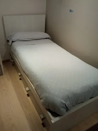 Cama completa: somier y colchón