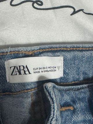 Vaqueros Zara Talla 34