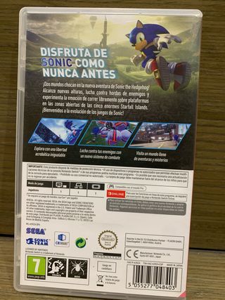 Sonic Frontiers Nintendo Switch