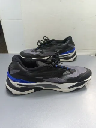 Botines Puma Negros y Azules