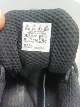 Botines Puma Negros y Azules