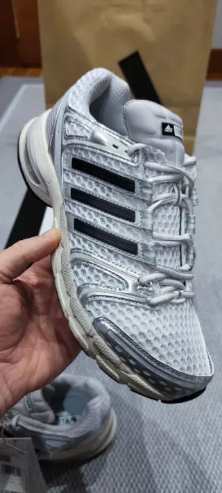 Adidas Adistar Control 5 Plata/Blanco