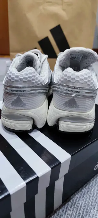 Adidas Adistar Control 5 Plata/Blanco