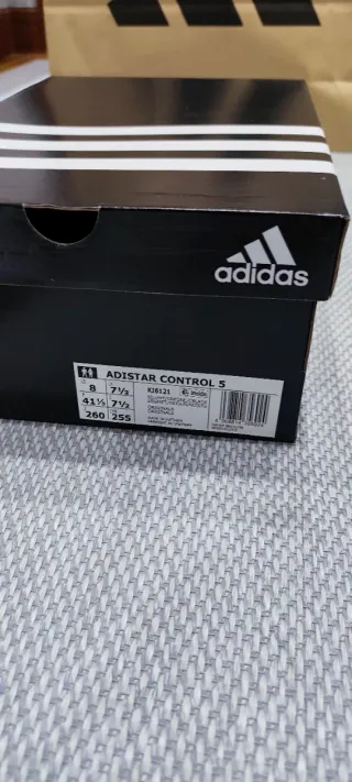 Adidas Adistar Control 5 Plata/Blanco