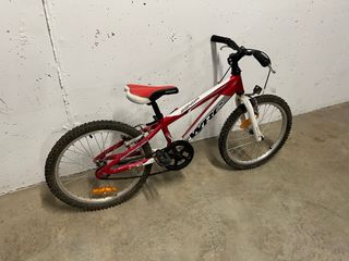 Bicicleta Montaña Infantil WRC Roja