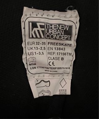 Patines línea KRF First Freeskate ajustables 32-35