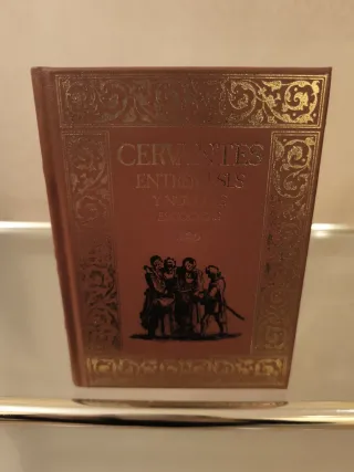 Libro Cervantes Entremeses y Novelas
