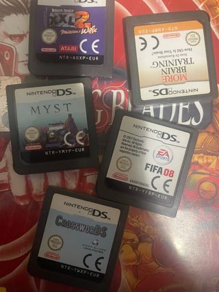 Pacchetto 5 giochi Nintendo DS solo cartucce