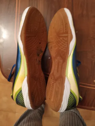 Zapatillas Fútbol Sala Azul/Verde