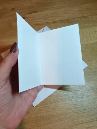 Postal artesanal Felicidades