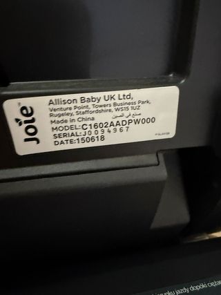 Silla Coche Joie Every Stage fx Gris