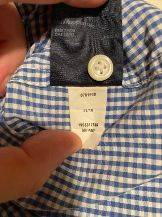 Camisa de cuadros Hilfiger Denim Talla M