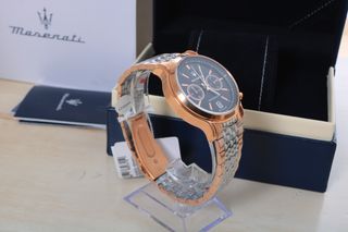 Reloj Maserati Cronografo Negro y Dorado