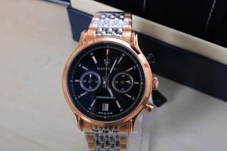 Reloj Maserati Cronografo Negro y Dorado