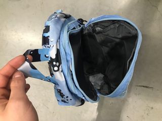 Mochila Supreme Camuflaje Azul y Negra