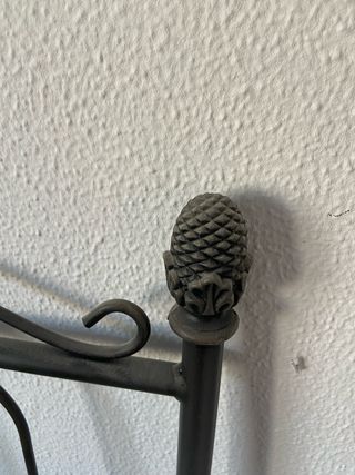 Cabecero cama 90 forja negro