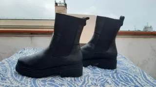Botines piel mujer - nuevos sin uso -