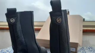 Botines piel mujer - nuevos sin uso -