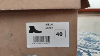 Botines piel mujer - nuevos sin uso -