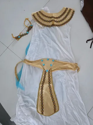 Disfraz Faraona Atosa Talla M,pero da mas talla...