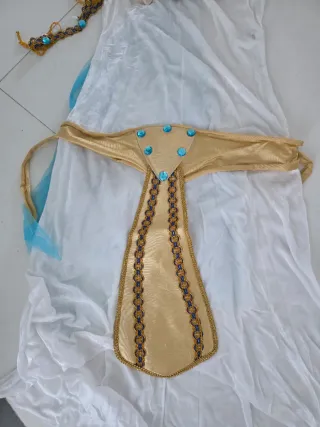 Disfraz Faraona Atosa Talla M,pero da mas talla...