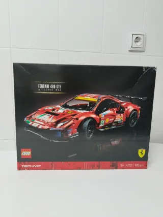 NUOVO Lego Ferrari 488 GTE Technic