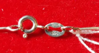 Cadena de Plata de Ley de 50cm