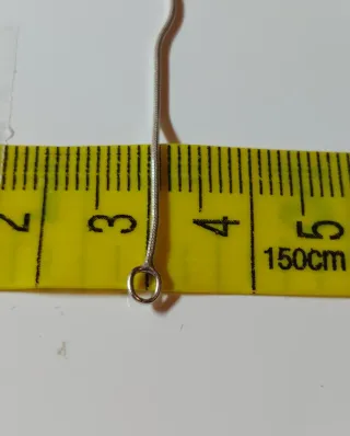 Cadena de Plata de Ley de 50cm