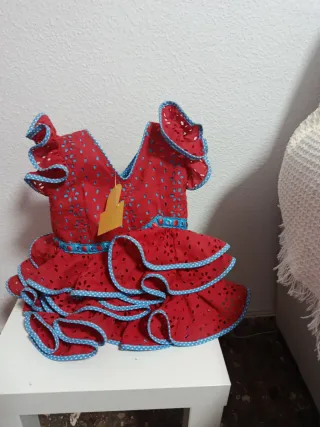 Vestido flamenco volantes