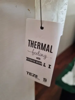 Maglietta misto lana bianca