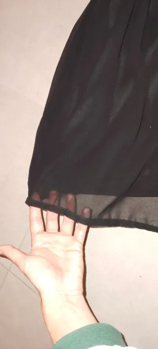 Vestido lentejuelas halter XS