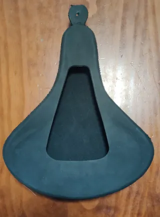 Funda sillín bicicleta negra