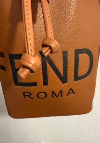 Bolso Fendi Marrón y Amarillo